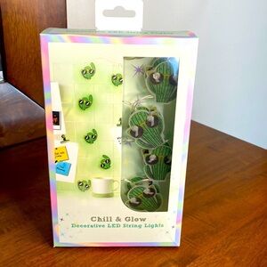 Decorative LED string lights cable Chill & Glow Cactus